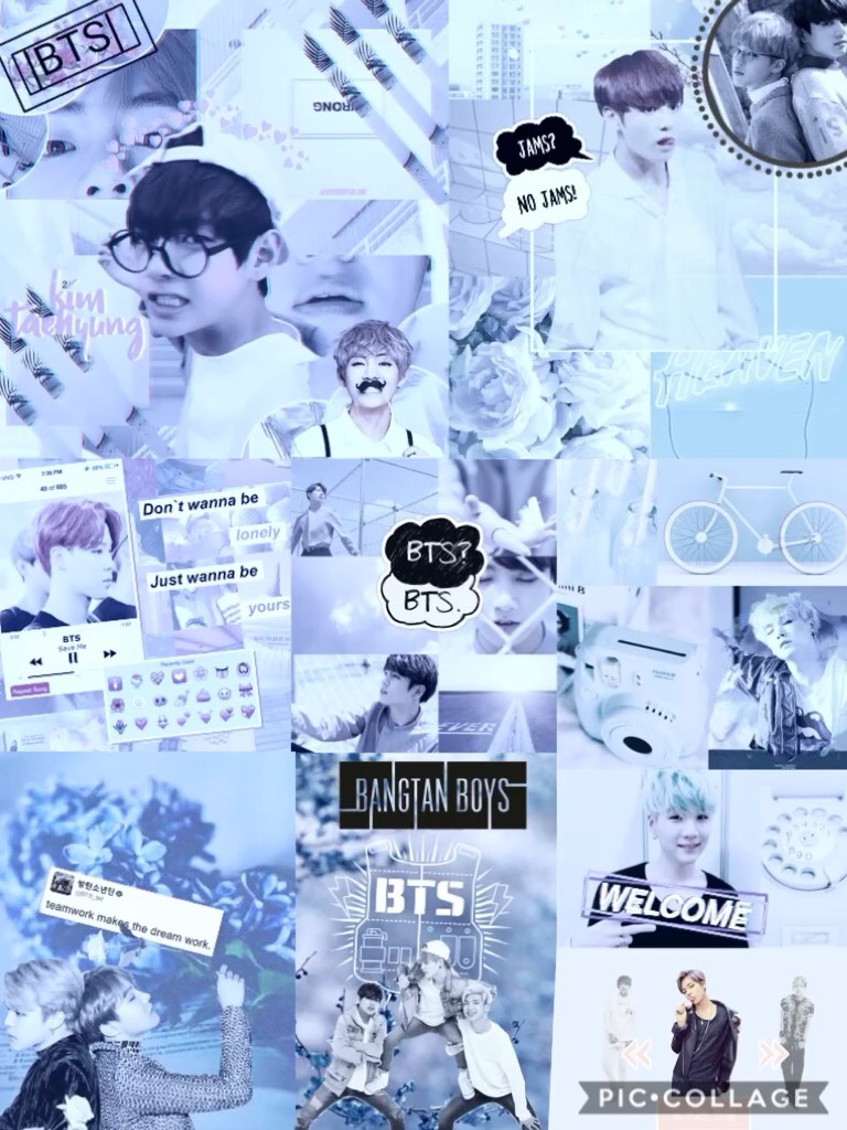 ★☆C L I C K☆★
Here’s a BTS aesthetic collage that I made because why not 
✌︎('ω')✌︎