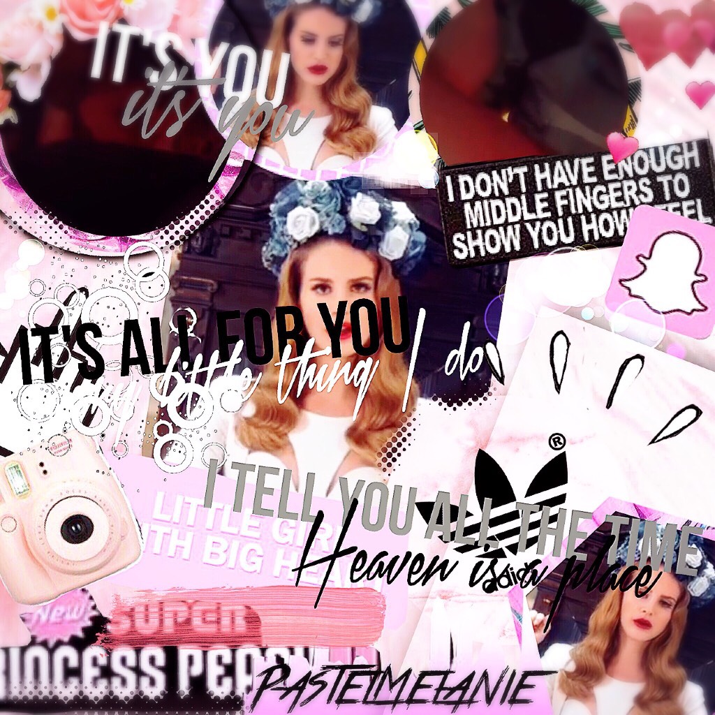Soooo heres a lanaaaaa edit¿😉💗i got to stay home today 
🙃anyhoo Qotd:What's the weirdest thing you've ever eaten¿ tell me in the comments💭👏 x