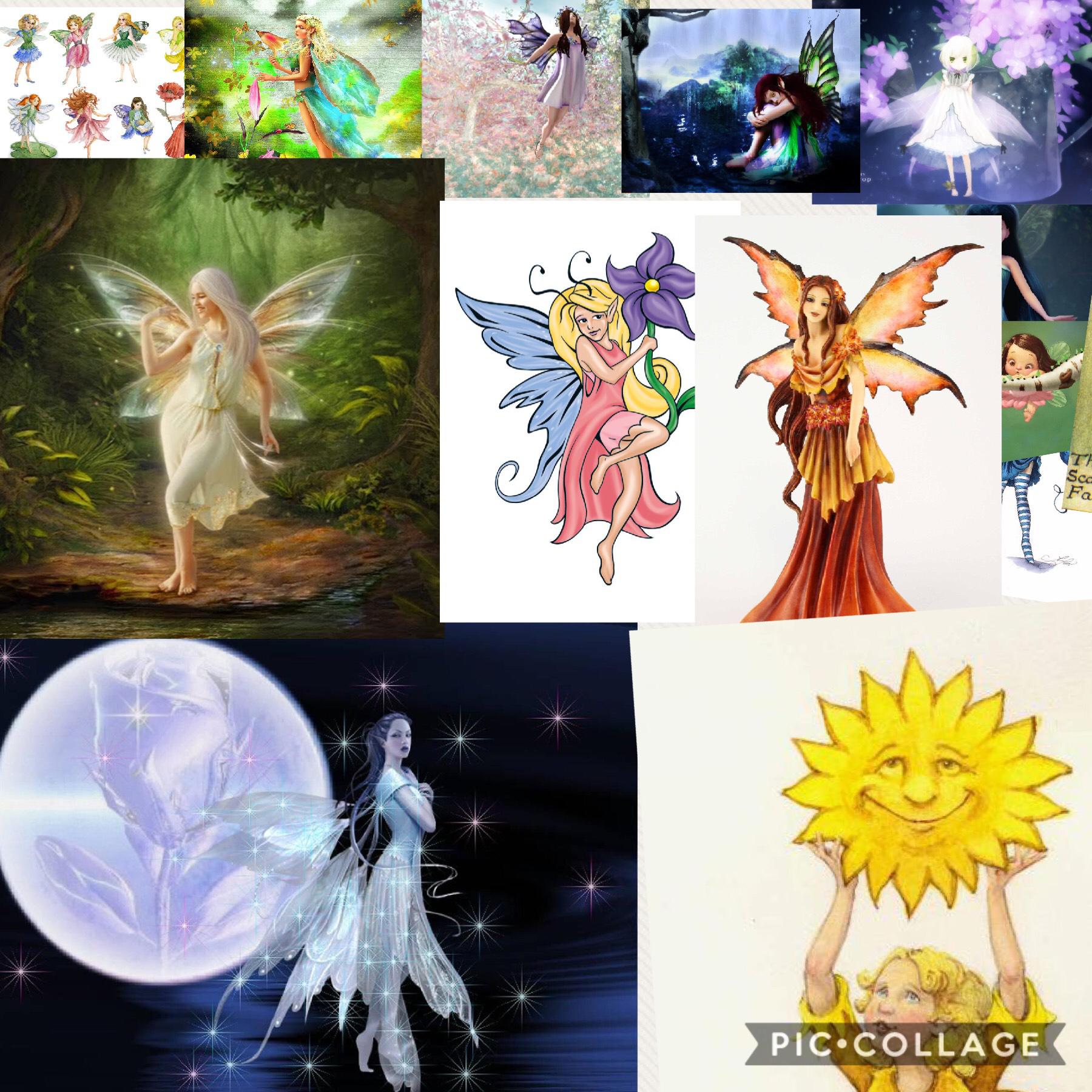 Who here loves fairies ? Should I do more collage slime this ?