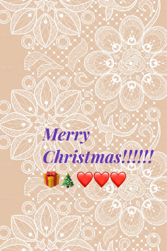 Merry Christmas!!!!!!🎁🎄❤❤❤