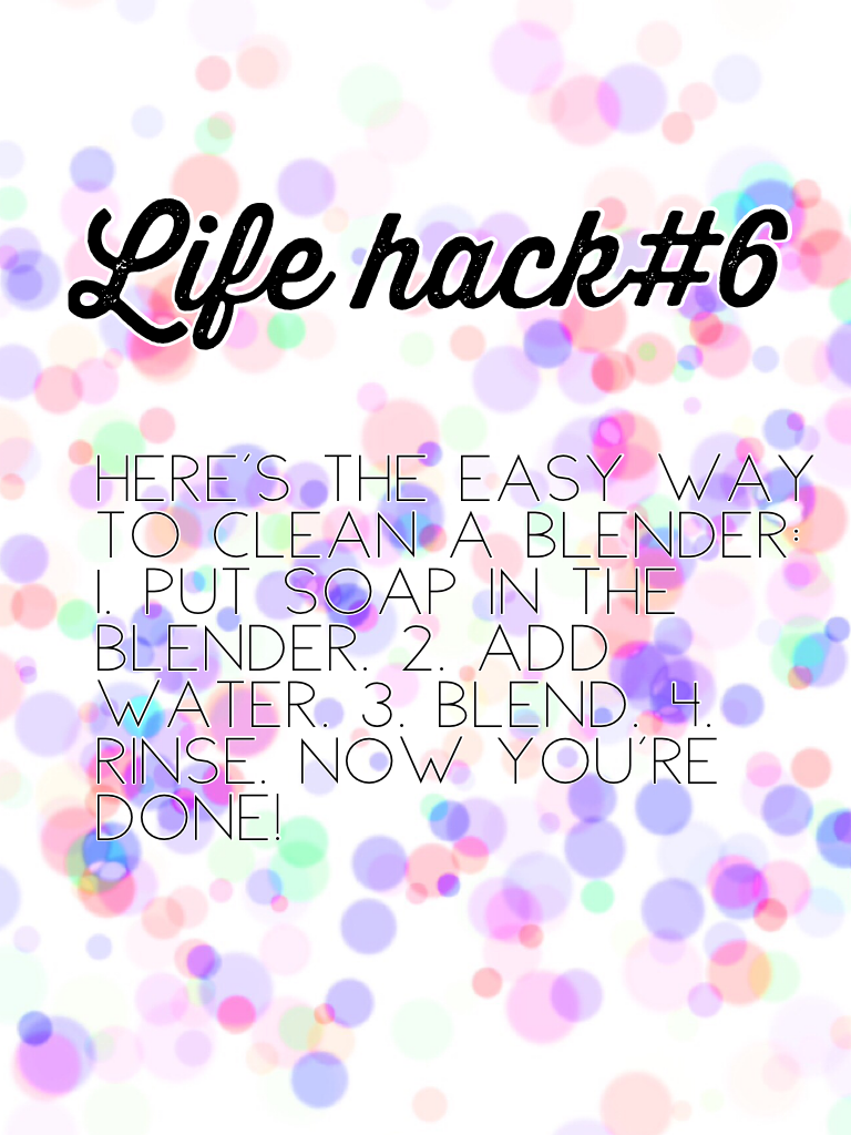Life hack#6