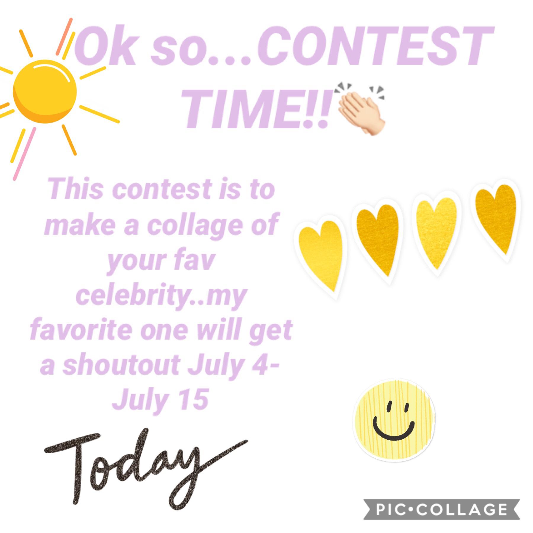 Contest time!!!