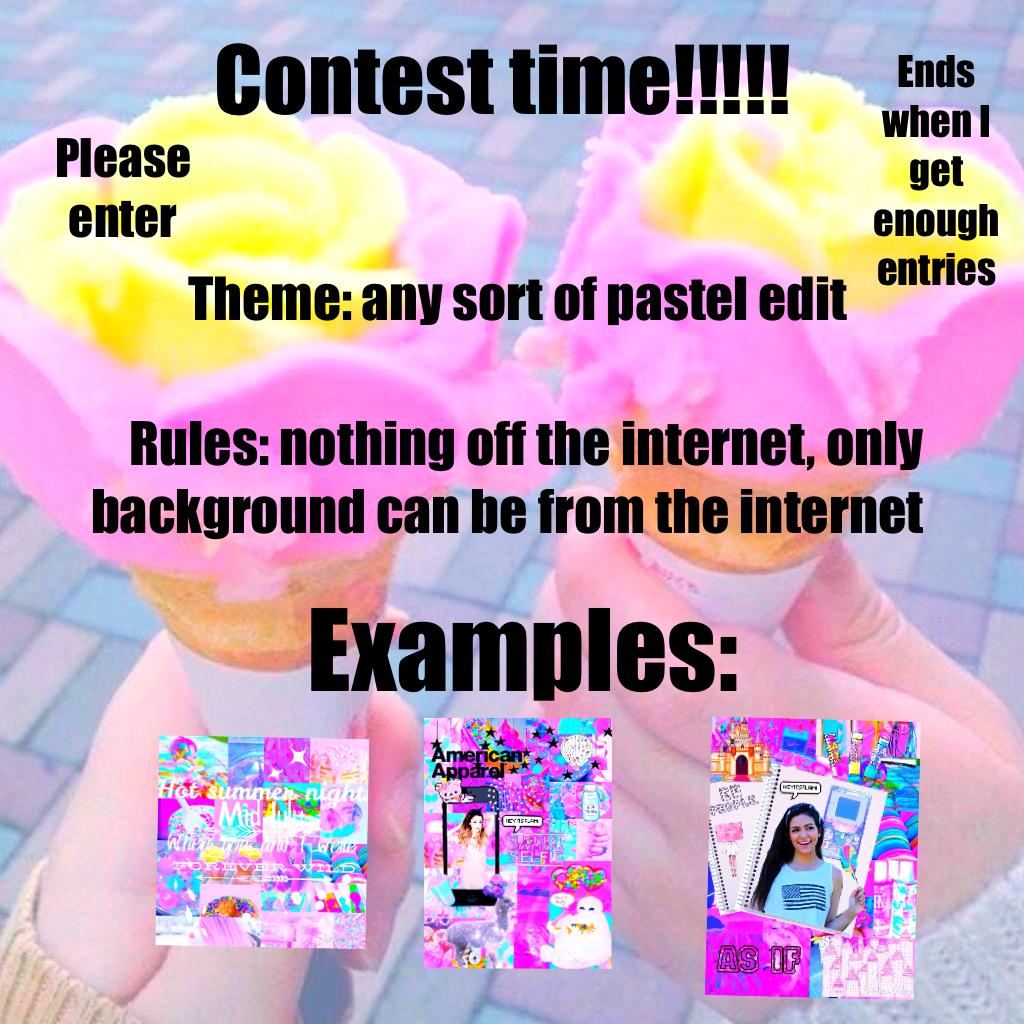 Have fun doing the contest!!!🎀💕💖💞💘💗💓👙💅👛🌺🌸