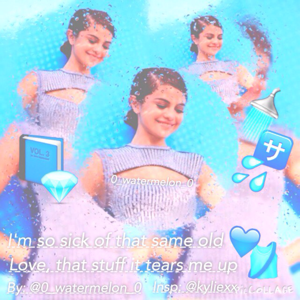 💎plz click here💎
Selenas new song: "SAME OLD LOVE" 👼💓 proud of this collage🙊🍥💎 and insp: @kyliexx // TYSM @TvFairy for the spam 🍃 