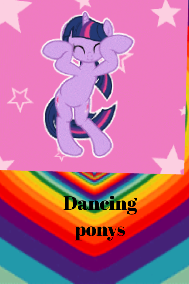 Dancing ponys