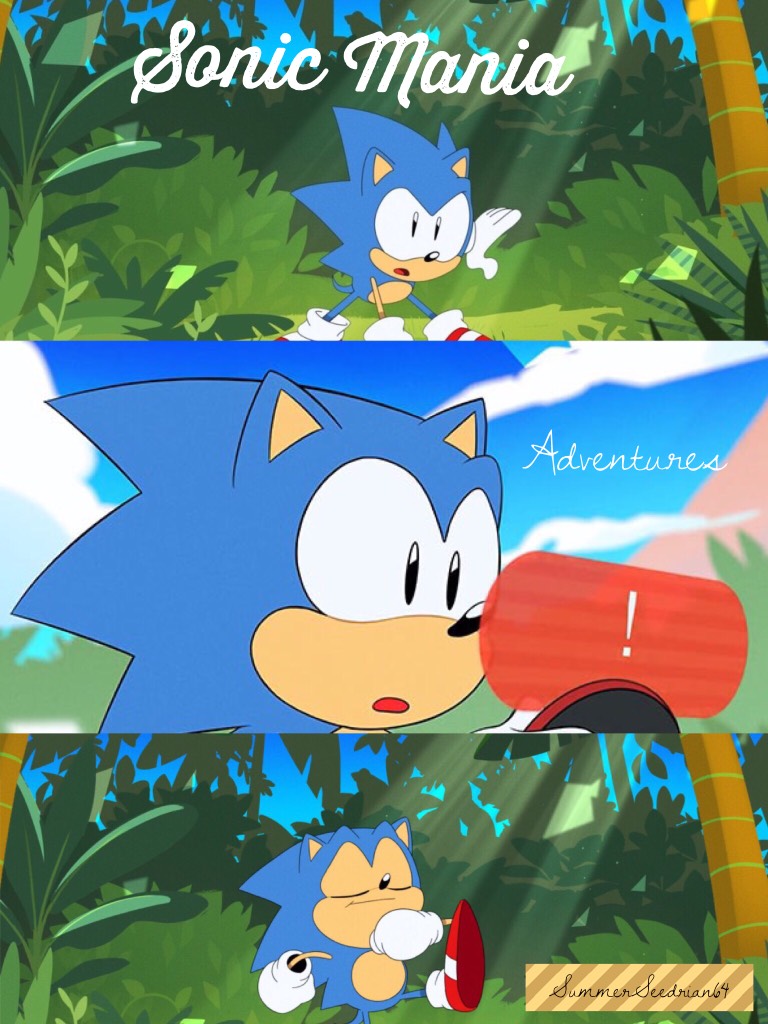 This post is in honor of Sonic Mania Adventures Part 2, which came out today, and honestly, I couldn’t love this little series any more. Everything Sonic Mania touches turns to gold, I swear!😆😄💛