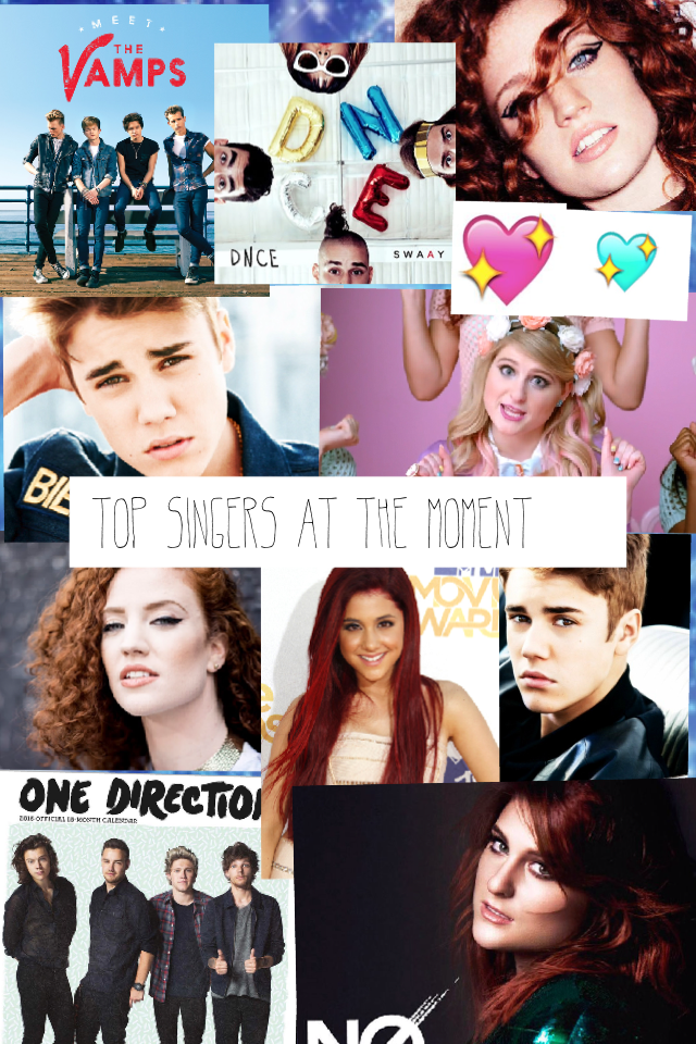 Top singers at the moment! (My opinion)