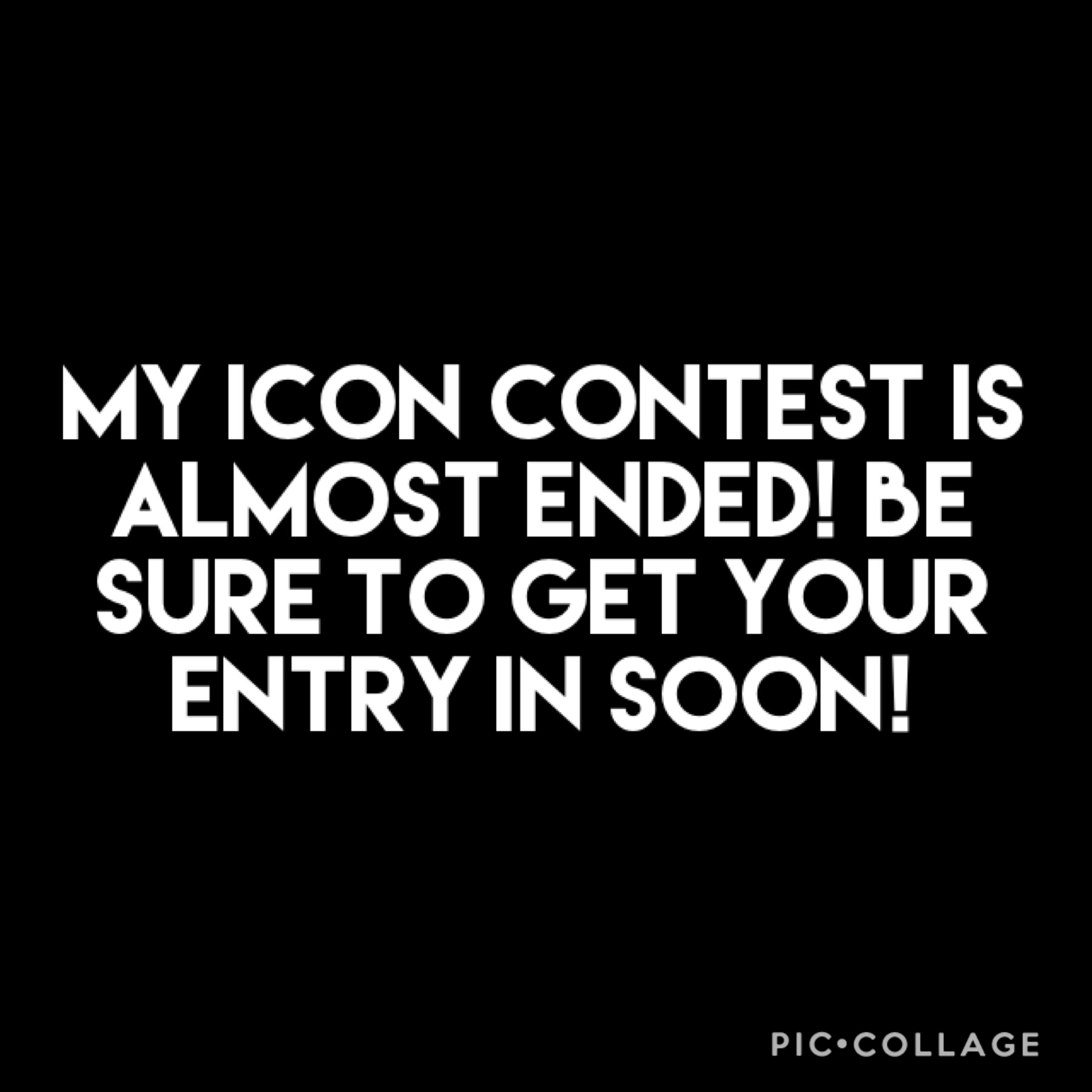 Be sure to enter soon! 