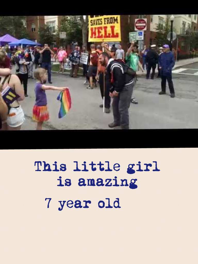 This little girl is amazing 