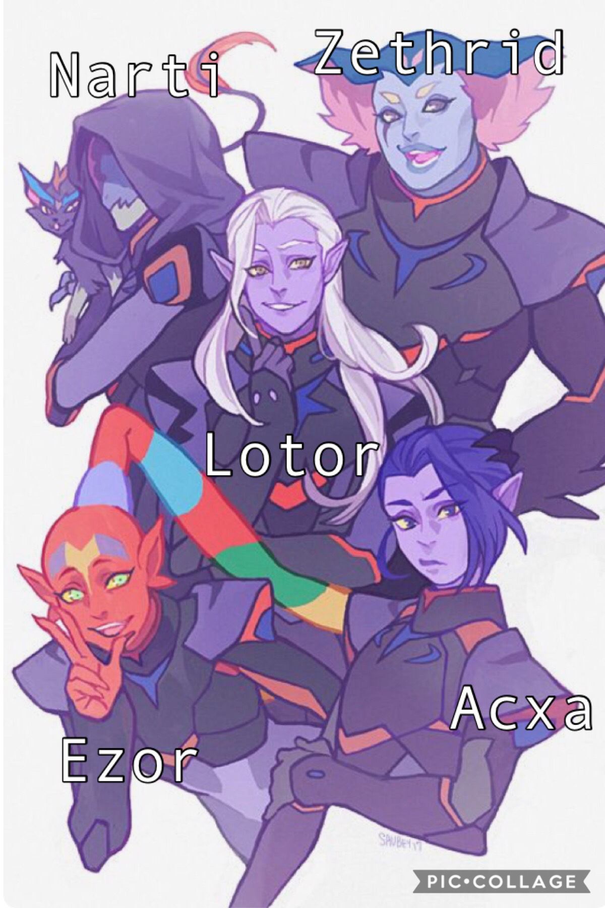 Lotor and his Generals