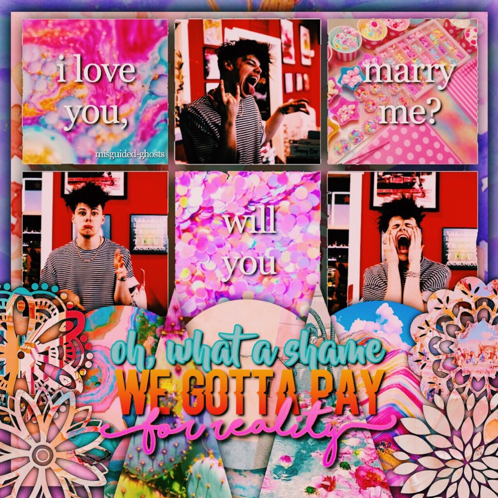wow another edit????? who are u and what have u done with daisy !!1!2!1!1!11!1!
uhh yeah this ones not my best but im posting it aNyWaY bc my account is already a mess lol!!!
also i really love yungblud 💞💖💝💗
i love you, will you marry me? - yungblud