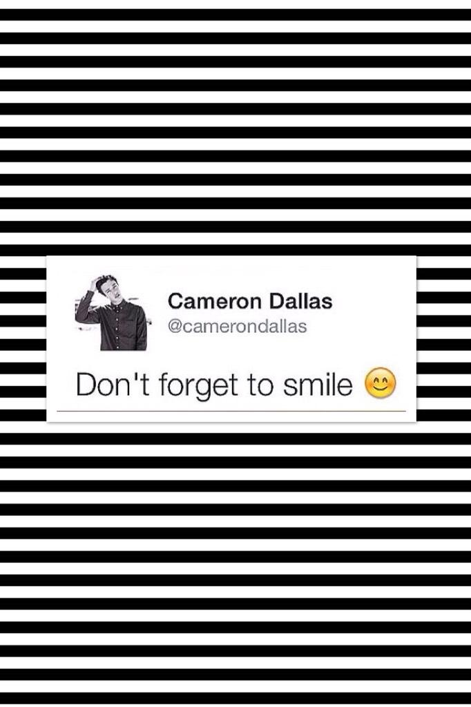 Cameron Dallas is an amazing person and an inspiration. 