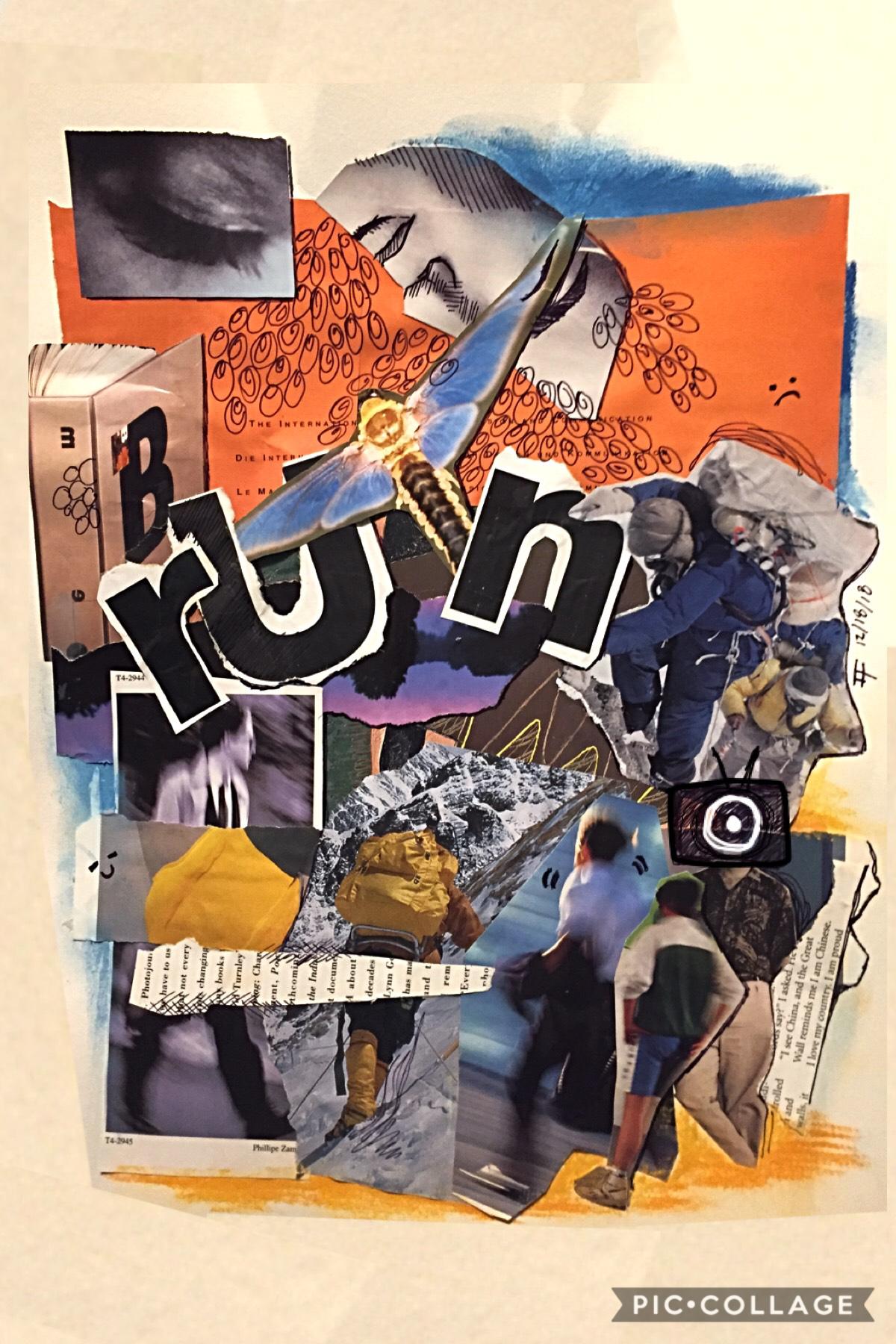 another one of these paper collages i made