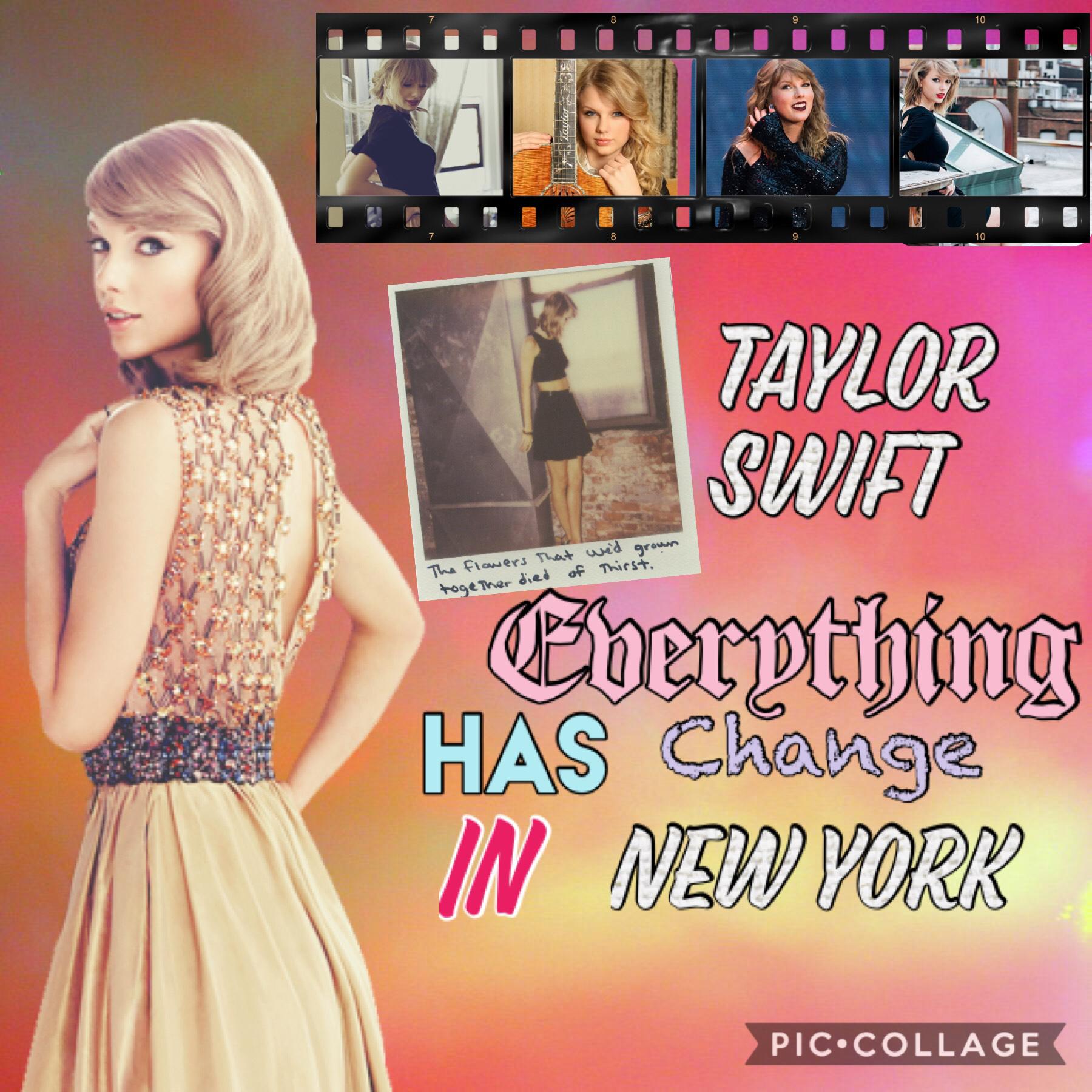 Taylor Swift collage