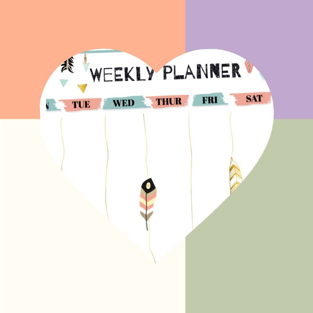 Went you need a weekly planner and l need more like 