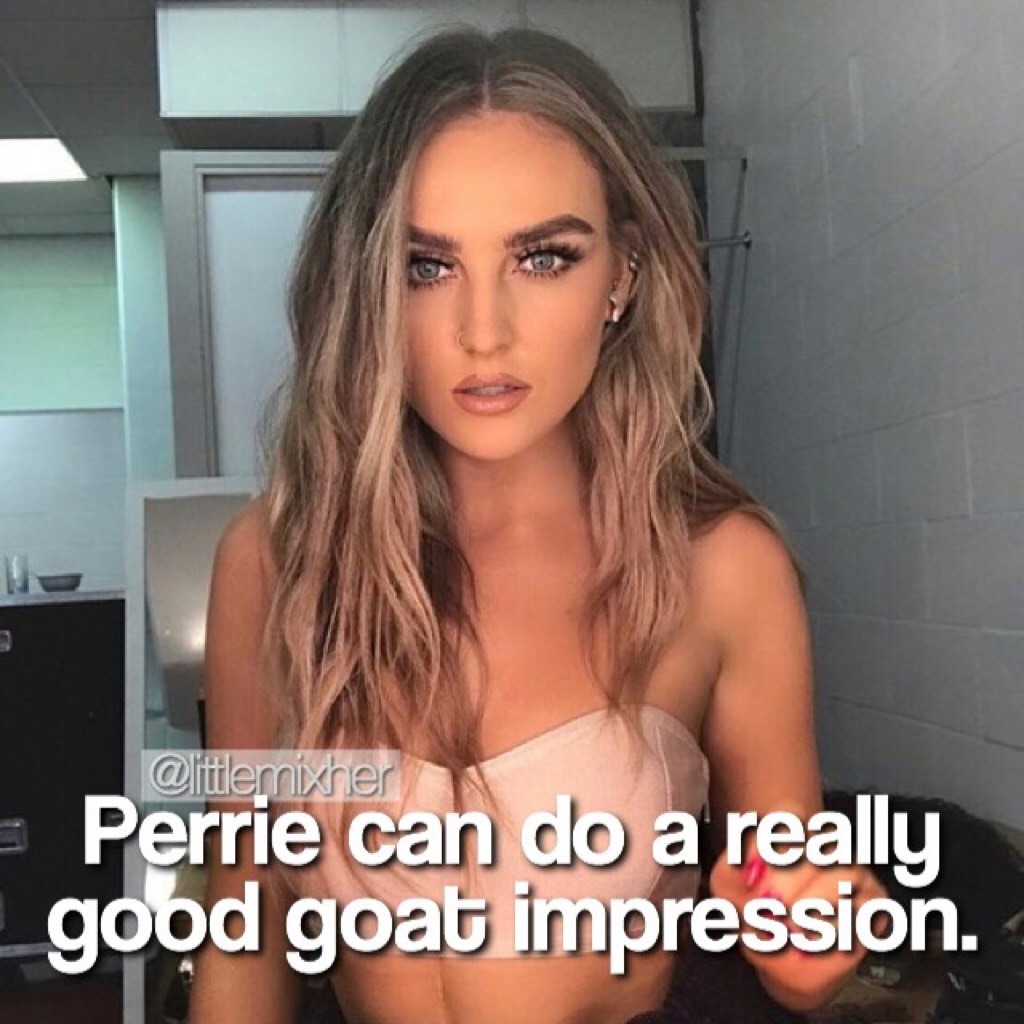 😍😍😍😍perrie is so freaking gorgeous !!! 💗💗
qotd:what impressions can you do? aotd:I can do like accent impressions but not animal ones 😂😂