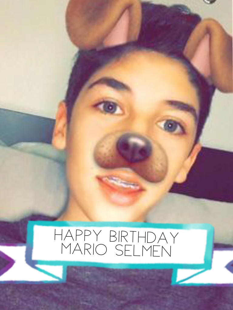 Happy Birthday Mario Selmen