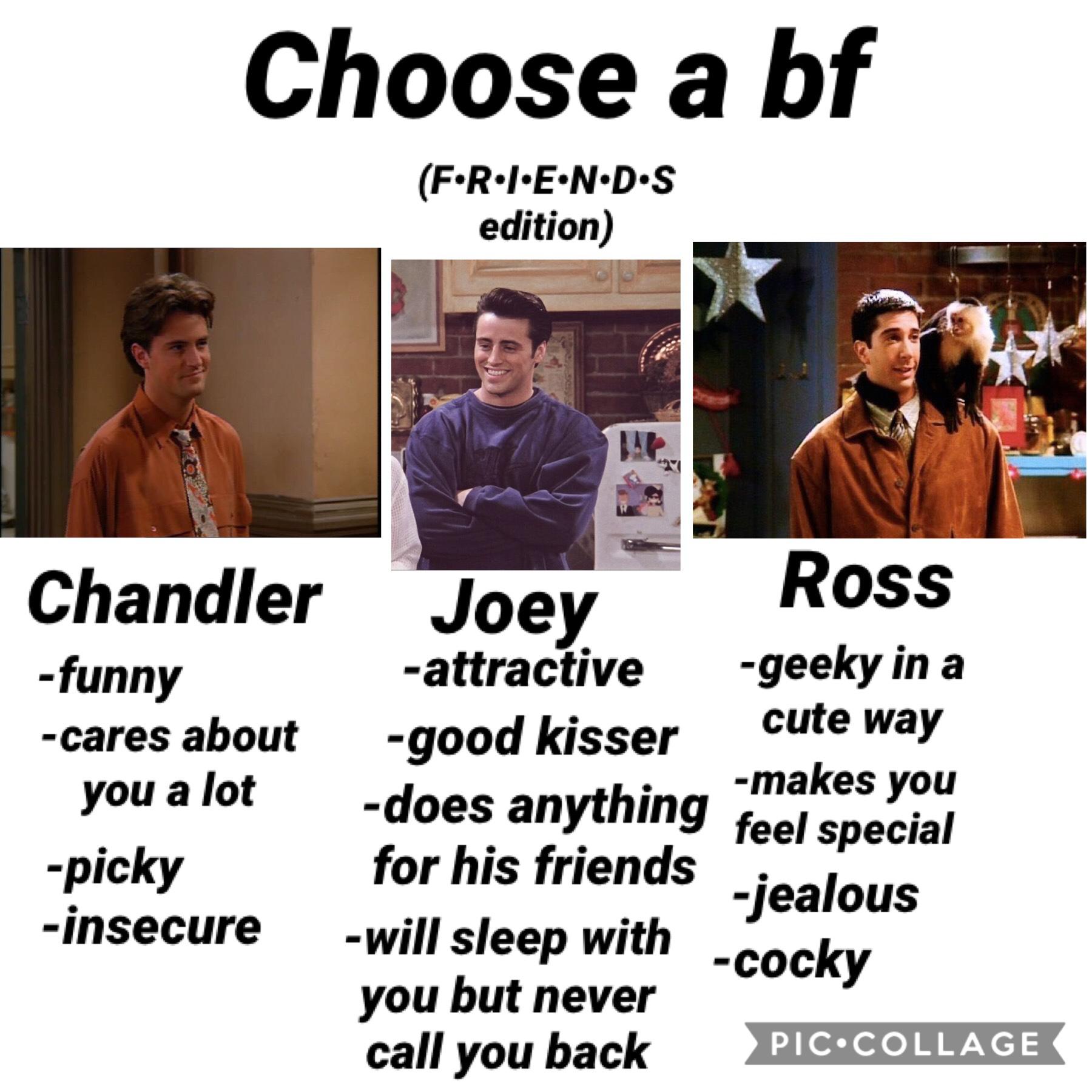 Who do you choose