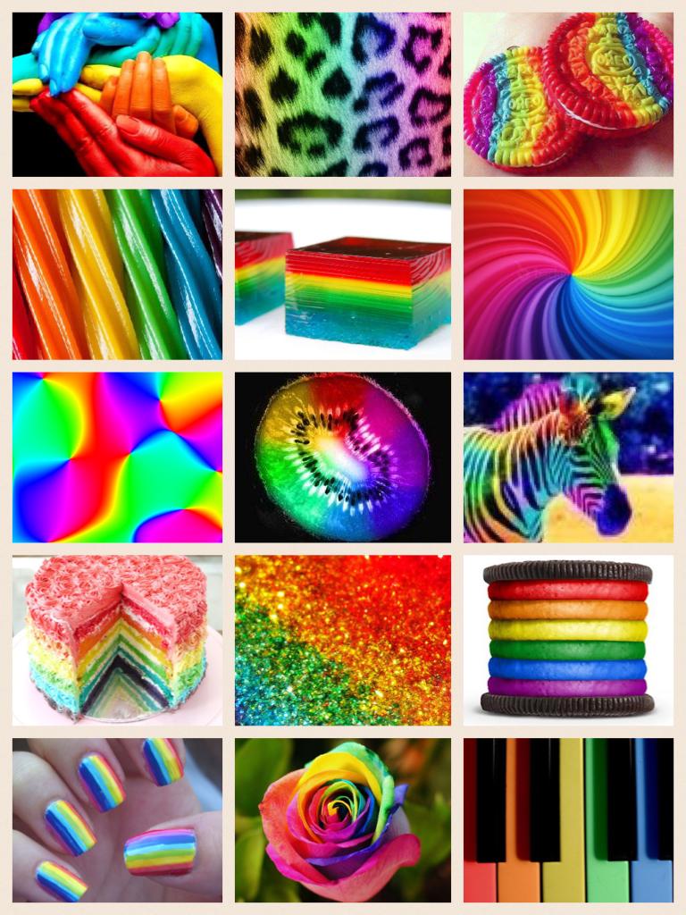 Rainbow stuff!!!