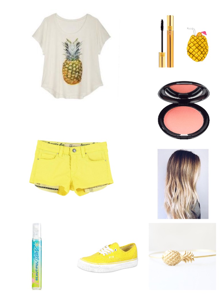 Summery Pinapple Outfit 🍍☀️🍍☀️