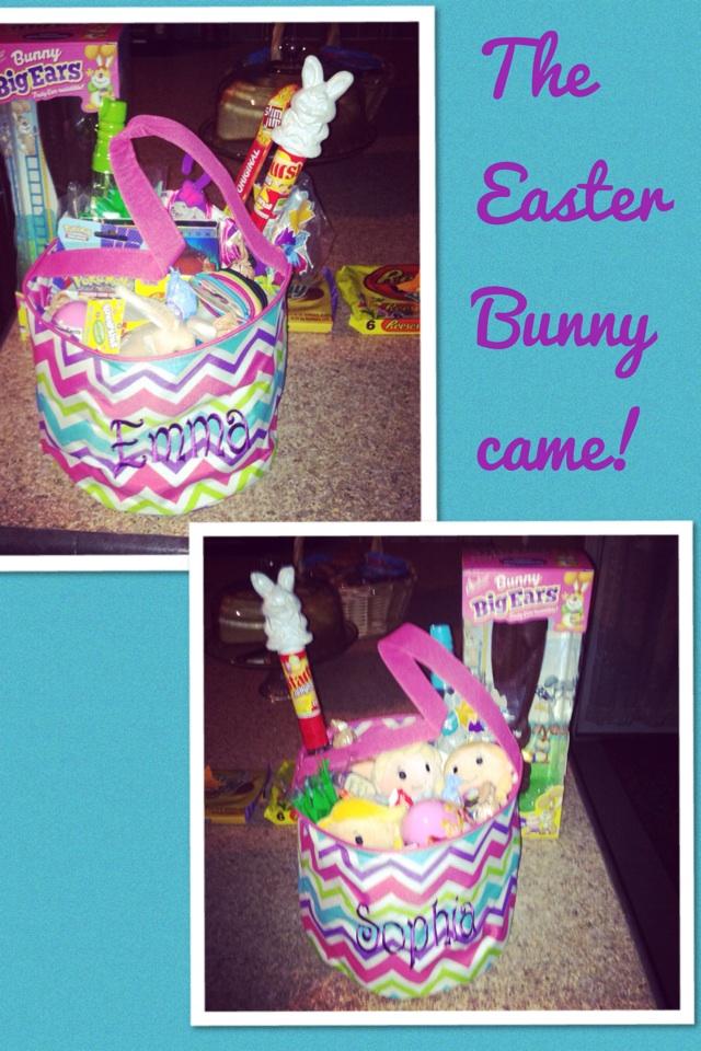 The Easter Bunny came! 