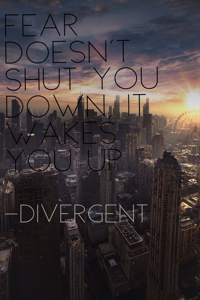 To all the Divergent fans out there. 