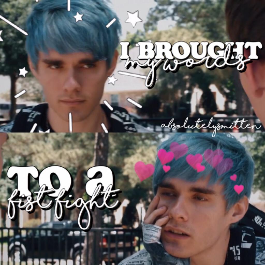 ☕️tap!☕️
2/2
—
oh & in coll's behind the scenes video for pretty little liar they were listening to royal and i screECHED. 
—
waterparks; gloom boys