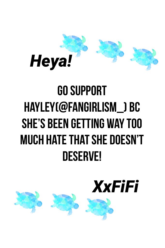 Ly, Hayley!😘
