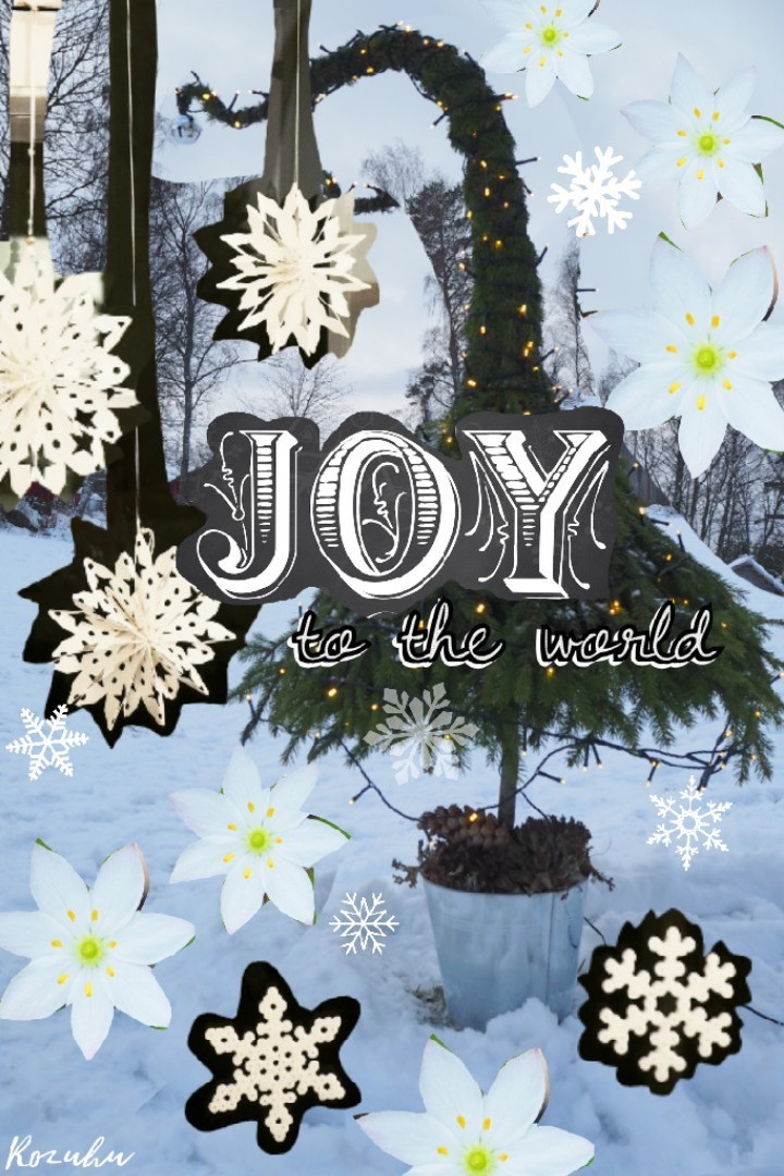 Joy to the world is such a lovely song! Been busy today at work helping different people and it felt soo good 😄😊