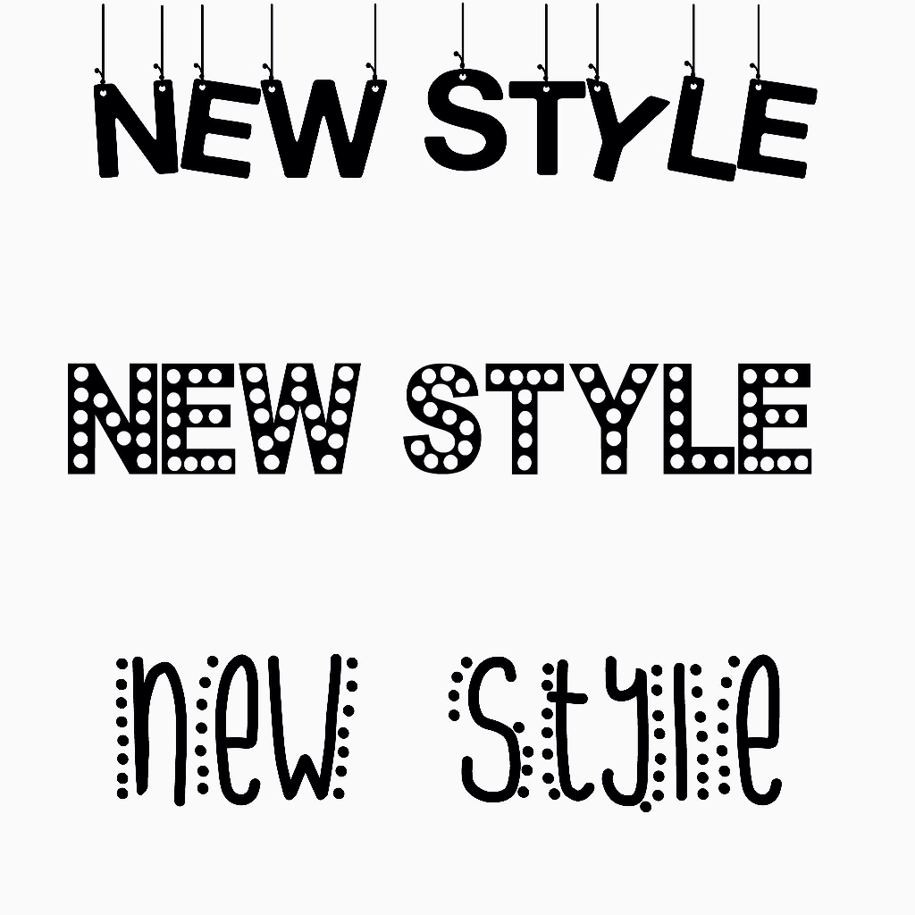 NEW STYLE!! (1/4)