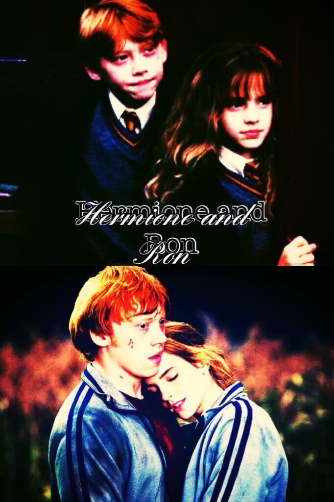 Hermione and Ron 