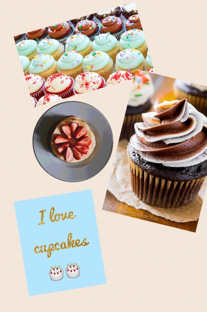 I love cupcakes 🎂🎂