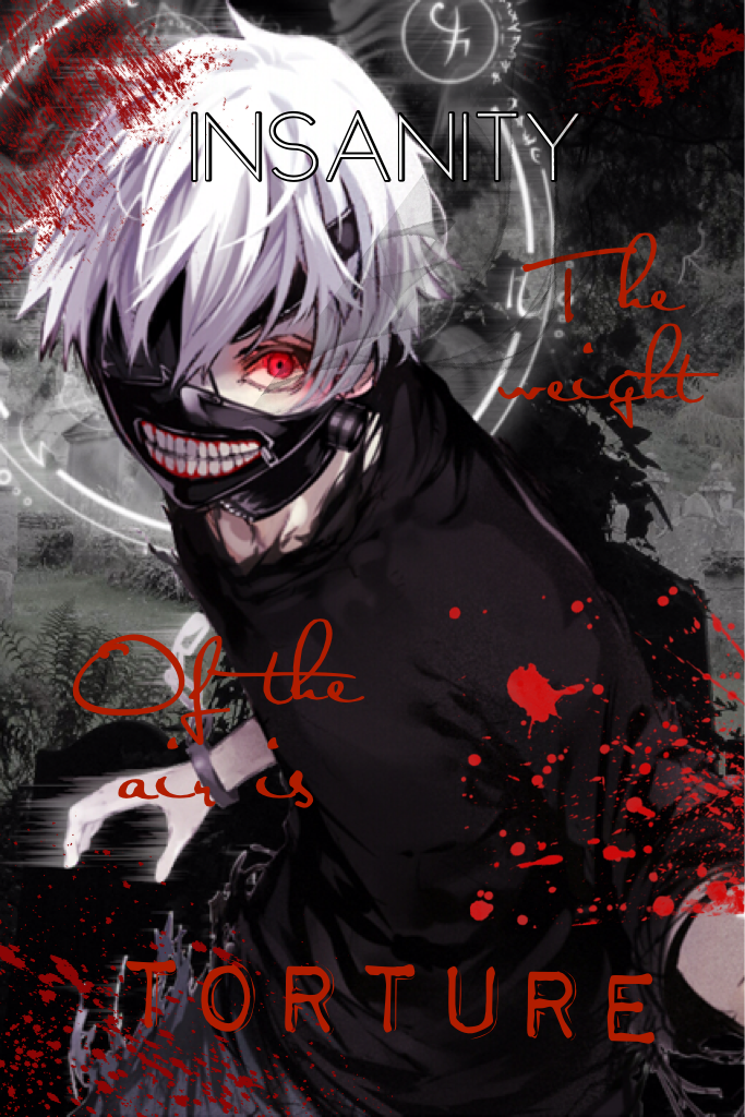 TOKYO GHOUL!!!!!!! Sorry, it's kind of bad but I haven't done one in a while so
