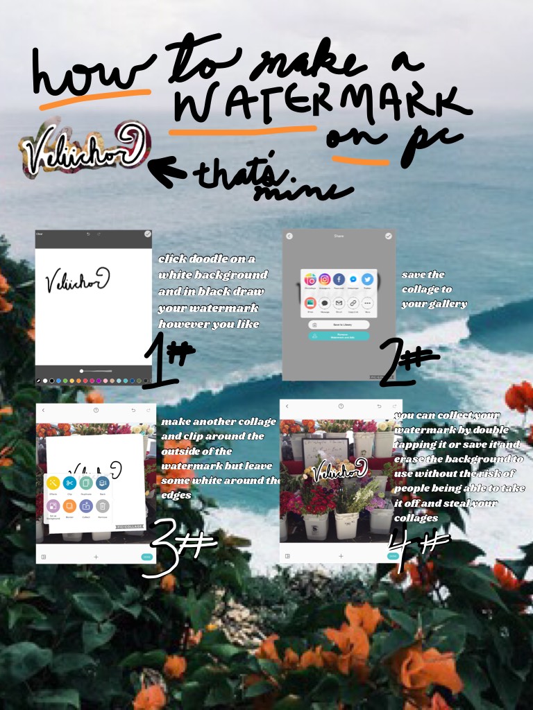 how to make a watermark on pc 〰