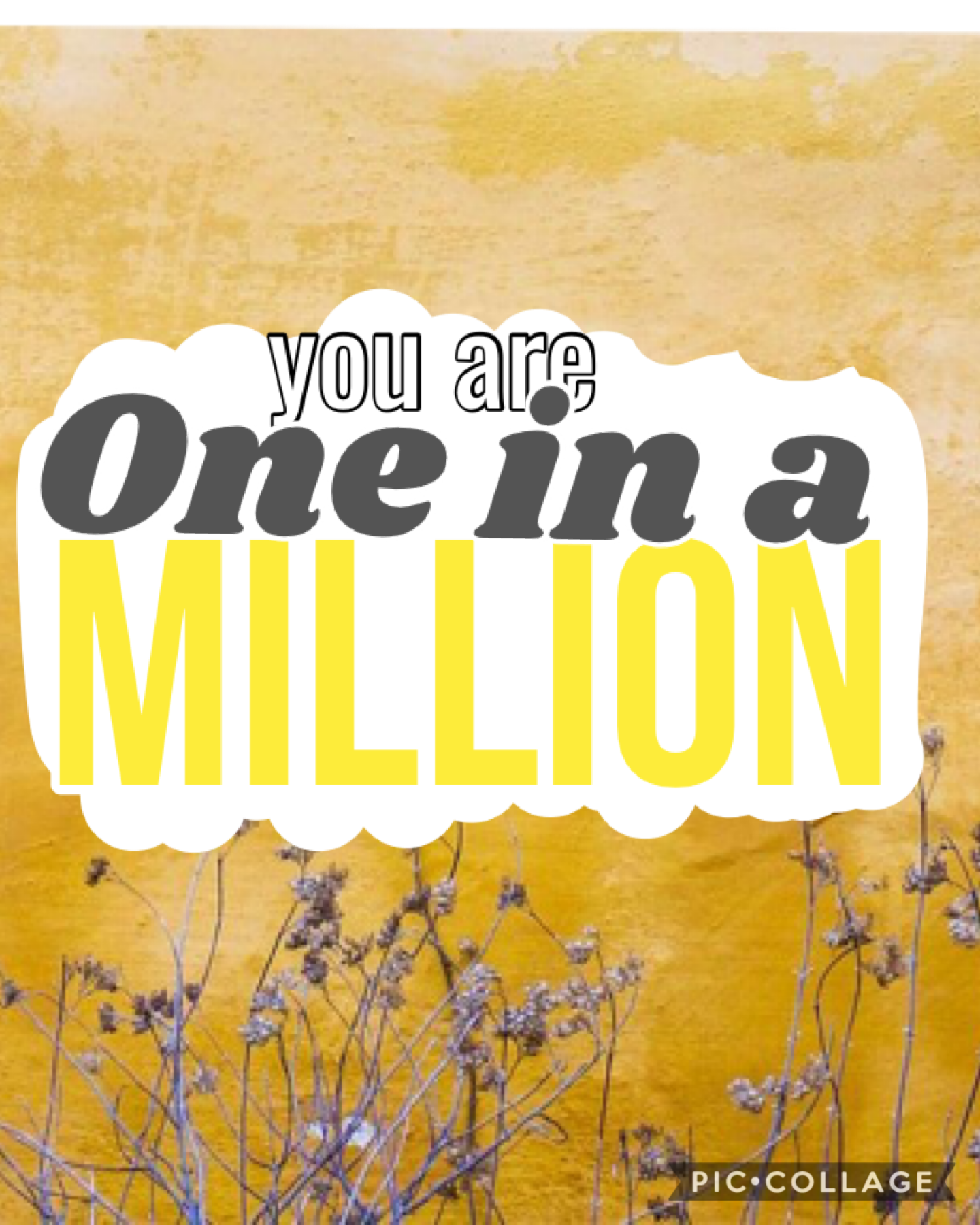 You are one in a million