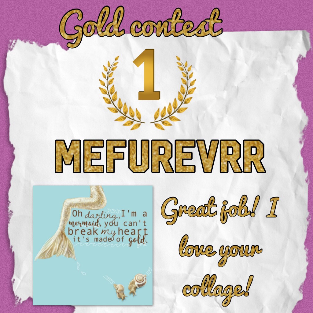mefurevrr in 1st!! 🥇