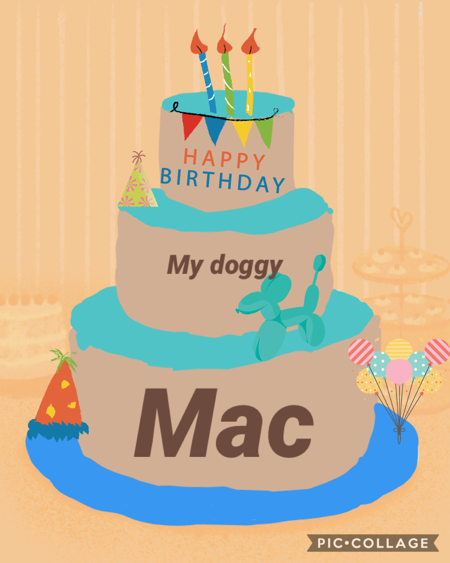 Almost my dog macs bday