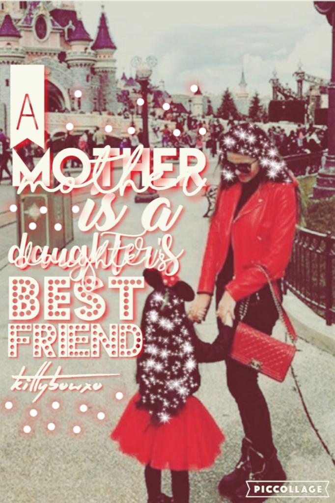 Kittybowxo A mother is a daughters best friend👌🏽 #mother #daughter #red -posted on the 22nd of November 2016- 