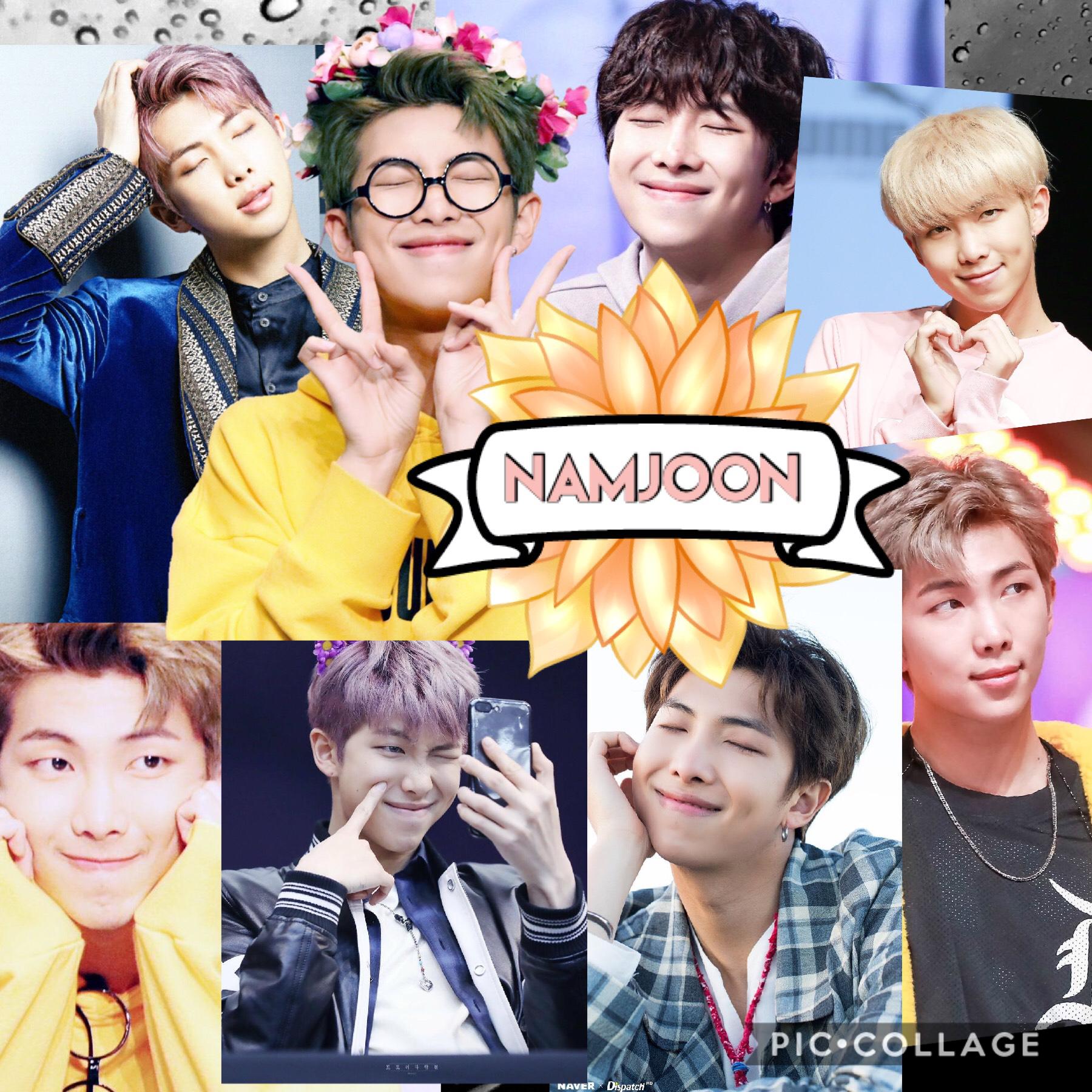 Namjoon is such a deep soul with such a cute face 😊🌈❤️