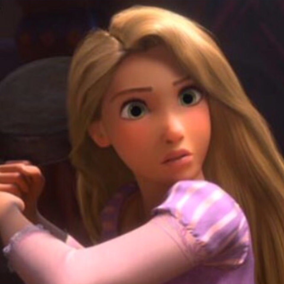 -Description-

Princess Rapunzel from Tangled. Yup, this is what she looks like without those crazy big eyes 👀