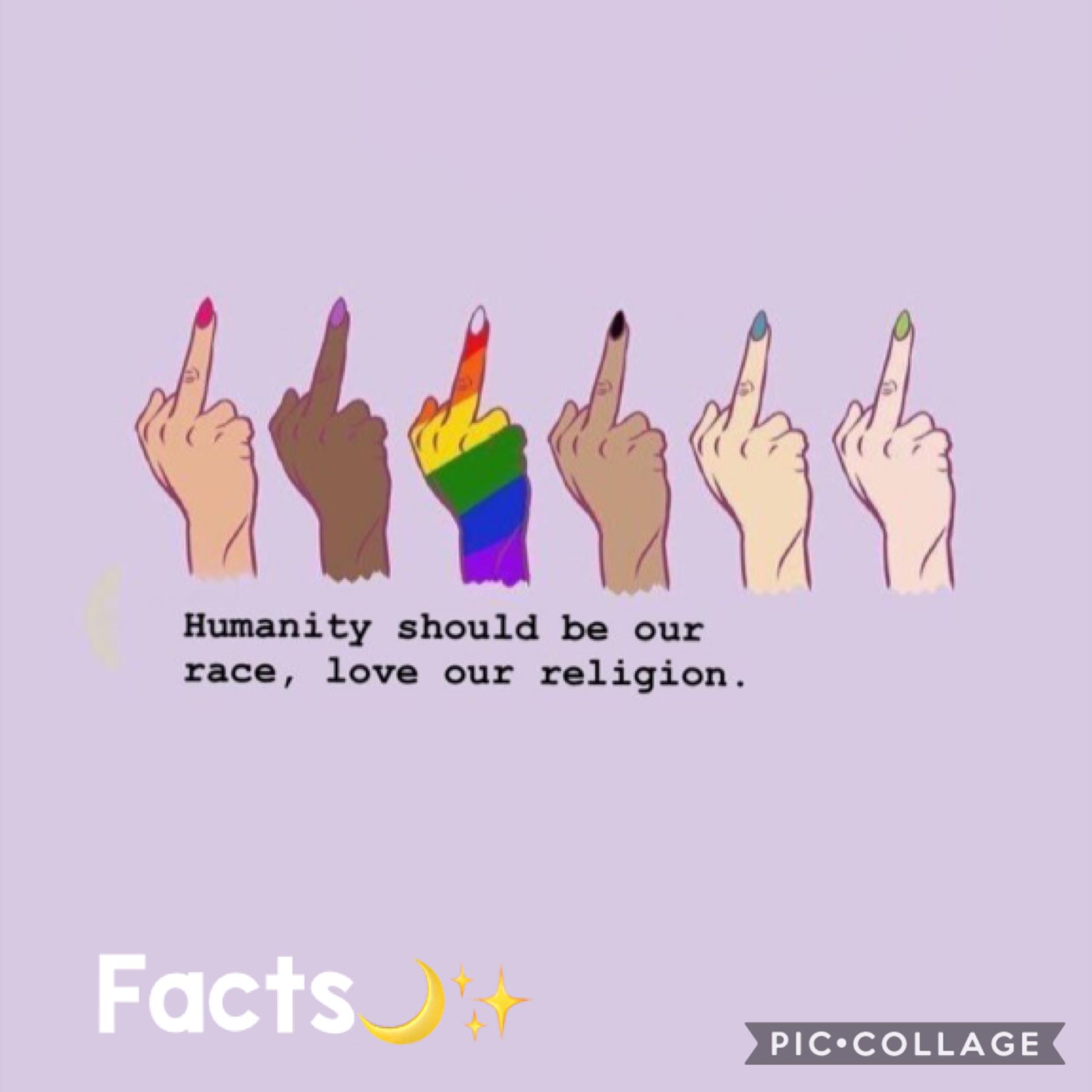 I'm not trying to show the fact about the middle finger just about race. Stay safe!❤️💋