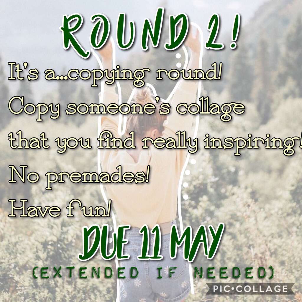 🌿ROUND 2! Due 11th of May!🌿