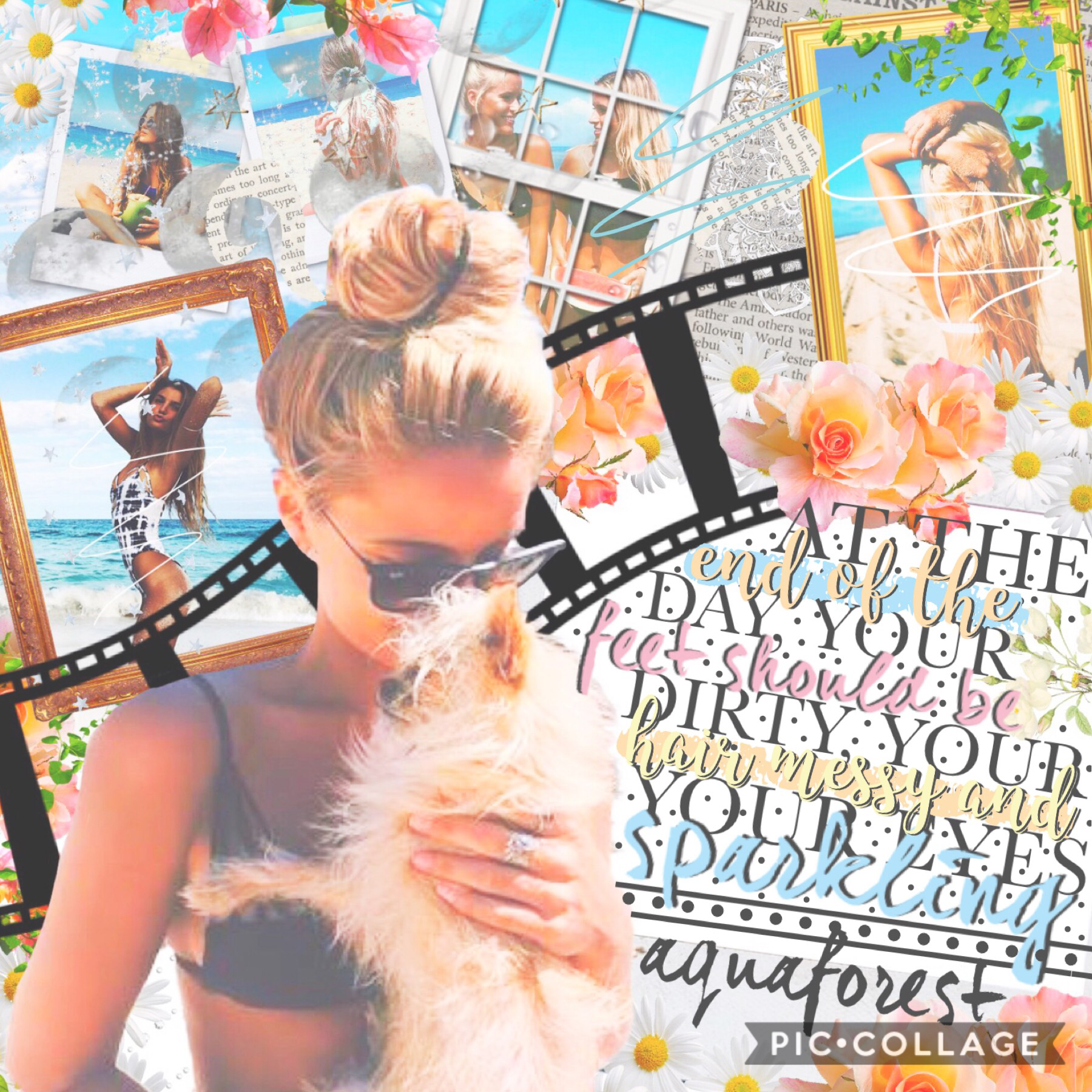 tappp
Okay I’m sure ya’ll are bored of this style.
And the text looks rlly weird I’m sorry!
Hopefully I can think of a new style soon
I made a summer themed collage bcs it’s getting so HAWT now 🥵
I’m sorry I haven’t posted in a while I was quite busy for 