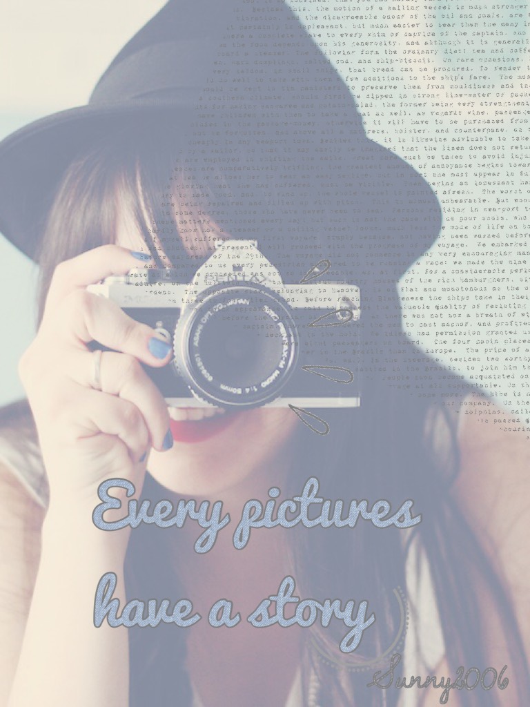 Every pictures have a story 