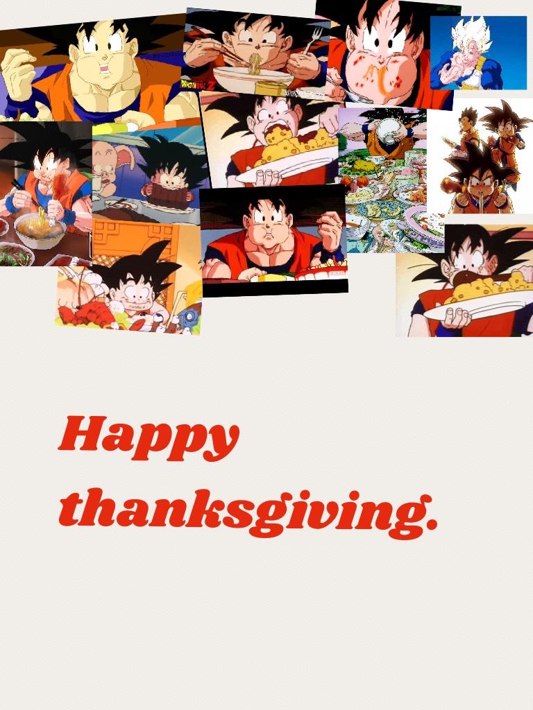 Happy thanksgiving.