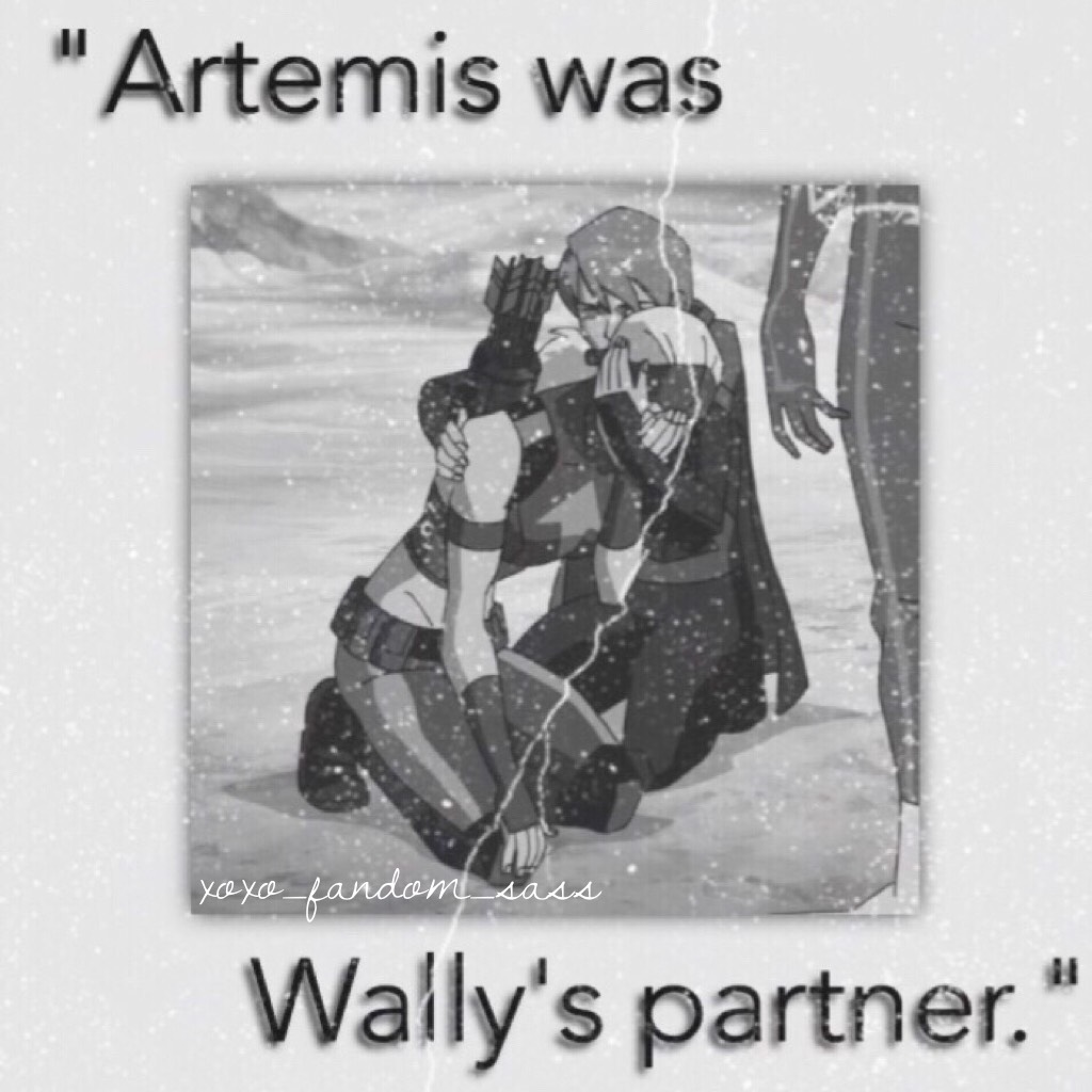 🖤tap🖤
Hey so it's June 20th and it's officially been a years since Wally disappeared and I'm patiently waiting on s3 for his return so he and Artie can be together again✨❤️