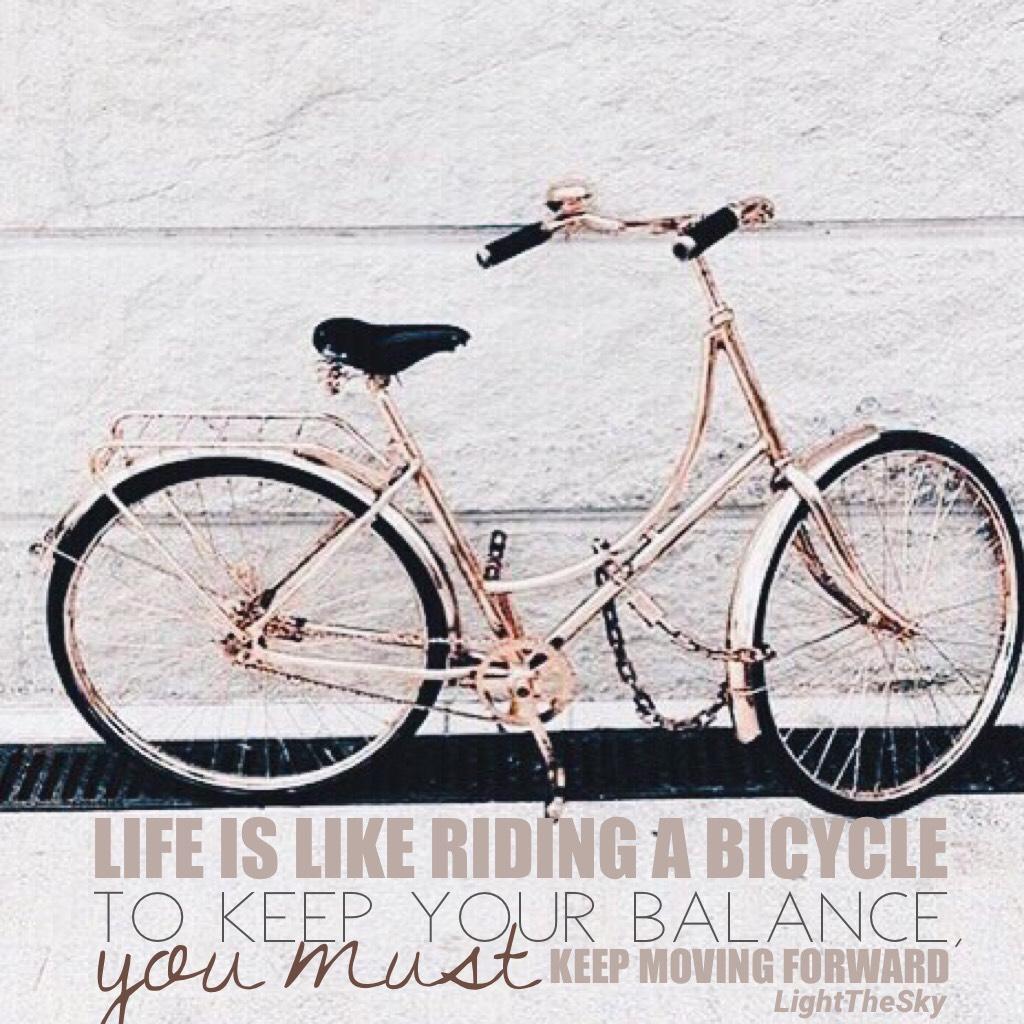 🚲"the best routes are the ones you haven't ridden"🚲

No finals today🙌🏻😁 Got to sleep in💕

Posted June 10, 2017 11:30am EST

Tags: pconly, travel, bike, adventure, life, inspirational
