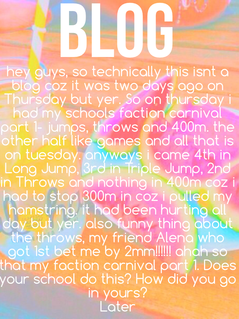 Blog!!-- well... kinda