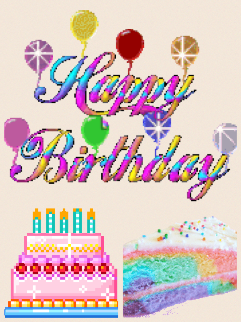 Happy birthday 🎈, if it's your birthday 