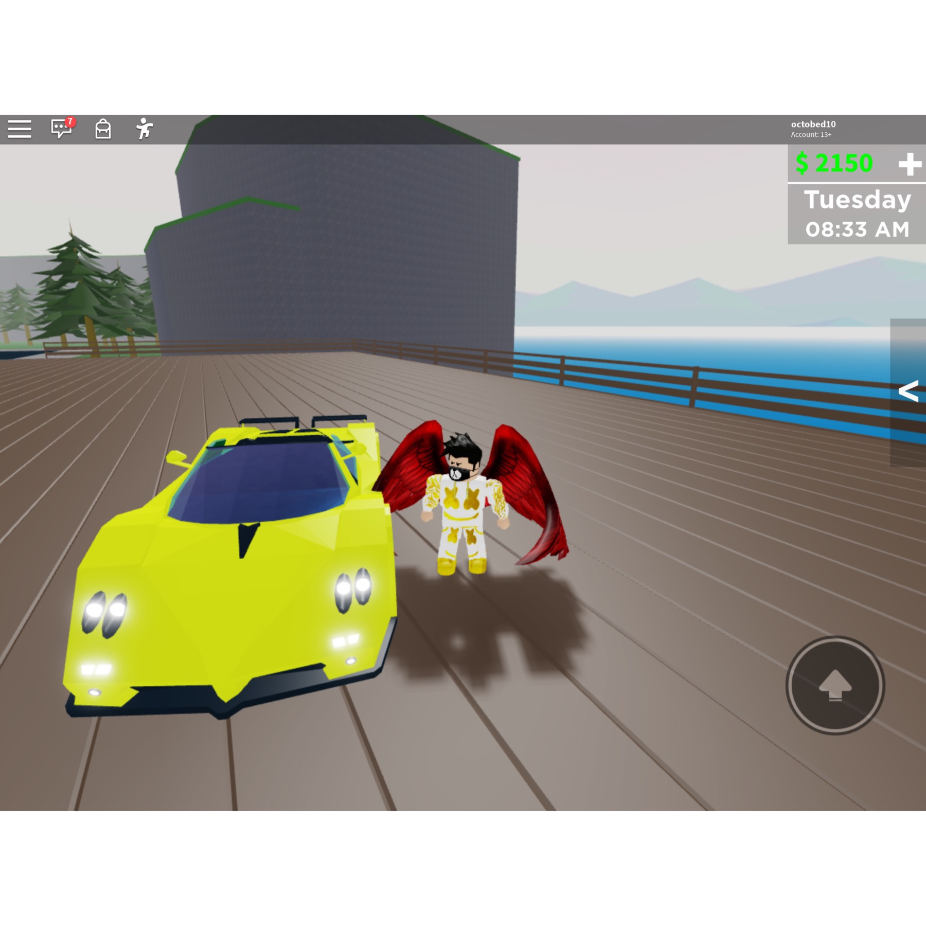 My username is October 10 come join me in roblox